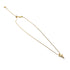 Shark Tooth Infinity Clasp Necklace by Lauren Howe | .925 Sterling Gold Vermeil | Crystal