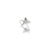 Anneau de dent de requin par Lauren Howe | Argent sterling .925 | Cristal