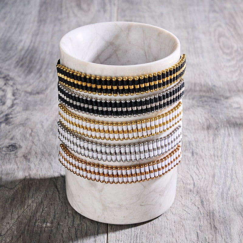 Black | 18k Gold | Amici Bracelet