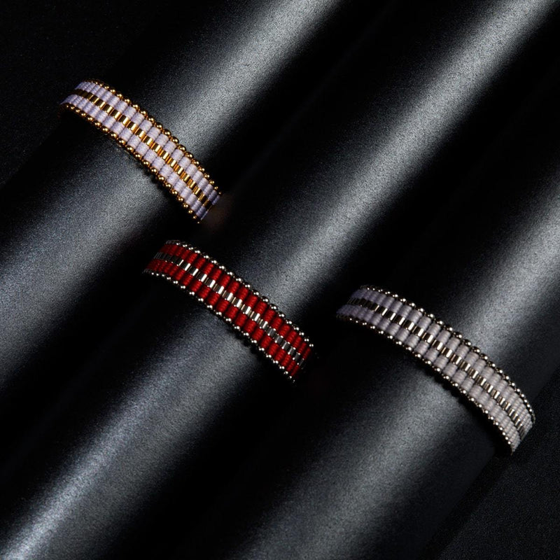 Blanc | Or 18 carats | Bracelet Amici