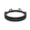 Bracelet Amici | Noir | Bronze