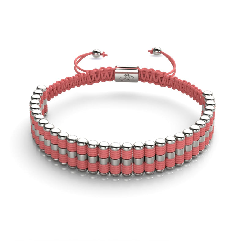 Corail | Argent | Bracelet Amici