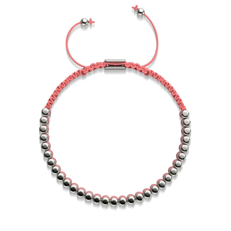 Corail | Argent | Bracelet Amici