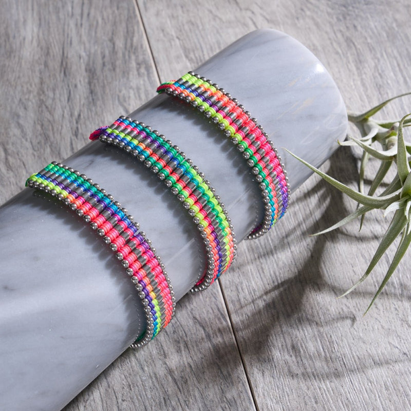 Spectrum | Silver | Amici Bracelet