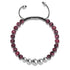 Agate de Mûrier | Argent | Bracelet en macramé de pierres précieuses d'équilibre