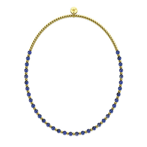 Lapis x Gold | Boho Gem Wrap