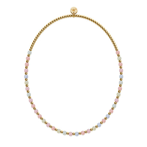 Morganite x Or Rose | Enveloppe de pierres précieuses Boho