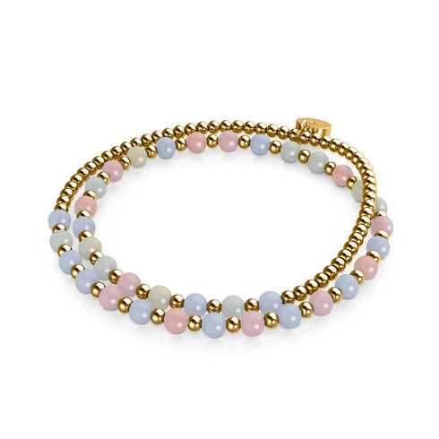 Morganite x Or Rose | Enveloppe de pierres précieuses Boho