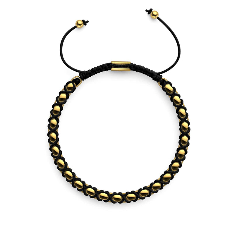 Noir x Or | Bracelet Maillons Catena