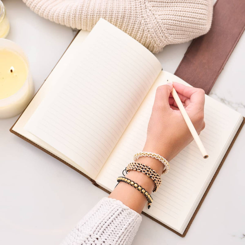 Noir x Or | Bracelet Maillons Catena