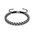 Noir x Argent | Bracelet Maillons Catena