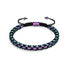 Noir x Argent Licorne | Bracelet Maillons Catena