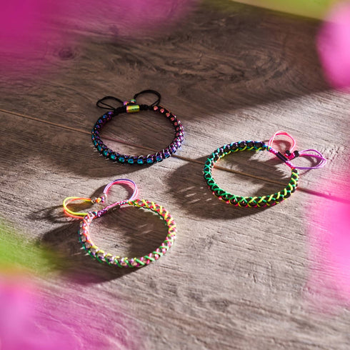 Noir x Argent Licorne | Bracelet Maillons Catena