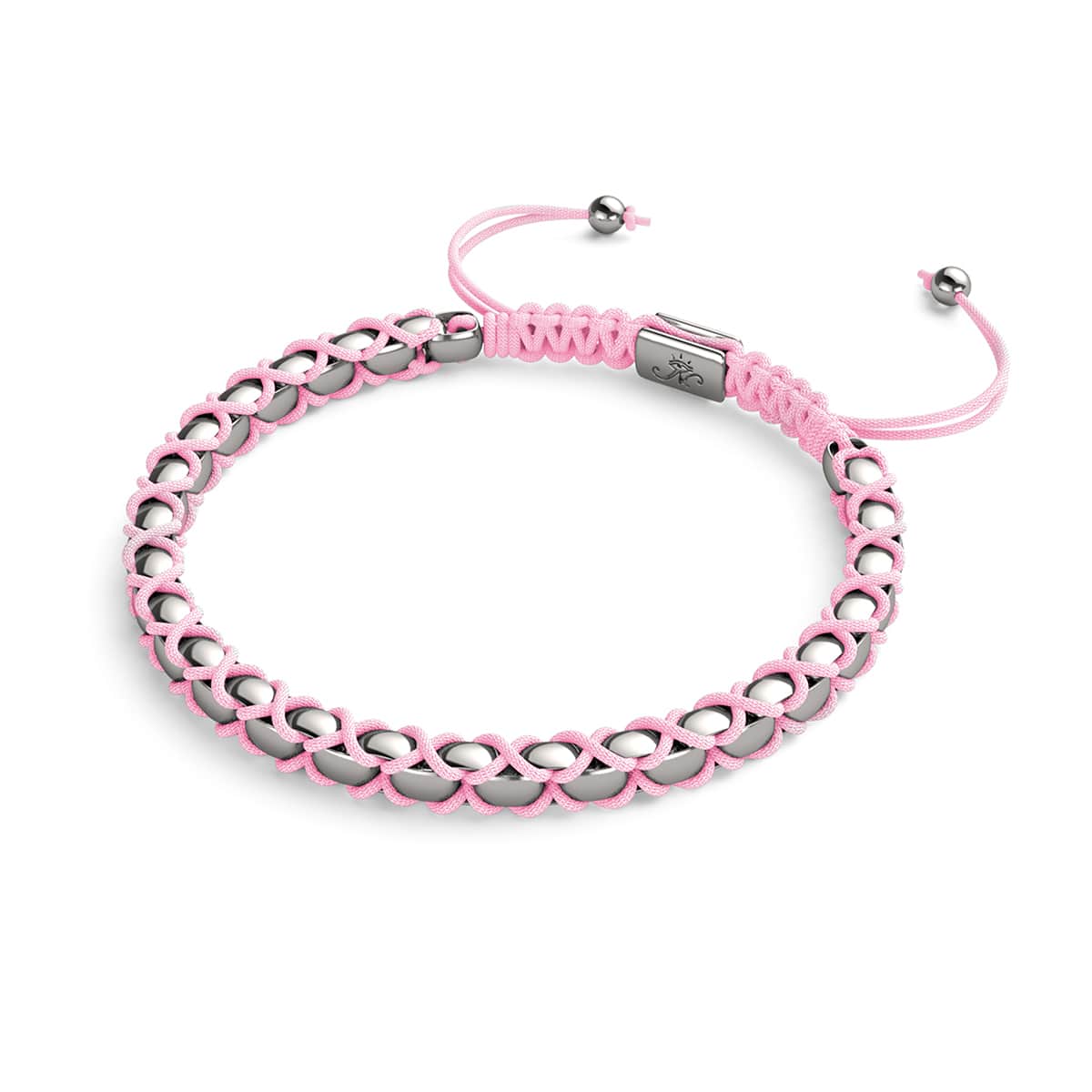Bubblegum x Argent | Bracelet Maillons Catena