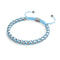 Bleu ciel x Argent | Bracelet Maillons Catena