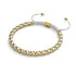 Blanc x Or | Bracelet Maillons Catena
