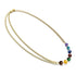 Rainbow Chakra | 7 Gemstone Chain Necklace | Gold