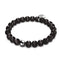 Martre noire | Argent sterling .925 | Bracelet en verre du Cheshire