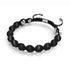 Martre noire | Argent | Bracelet Cheshire Glass Charmballa