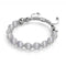 Nimbe | Argent | Bracelet Cheshire Glass Charmballa