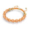Pumpkin | Gold | Cheshire Glass Charmballa Bracelet