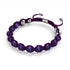 Violet | Argent | Bracelet Cheshire Glass Charmballa