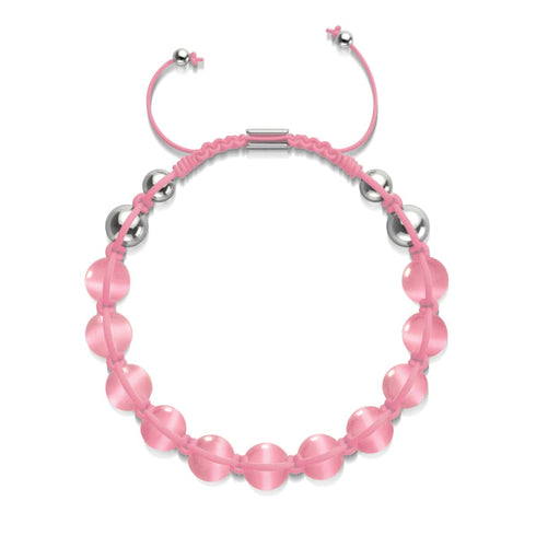 Pastèque | Argent | Bracelet Cheshire Glass Charmballa