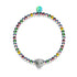 féroce | Licorne Argent | Bracelet chat en cristal