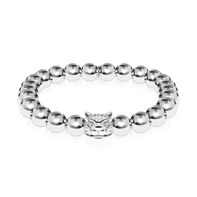 Leopard | Silver | Crystal Cat