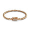 Dracarys | Or rose | Bracelet à breloques dragon en cristal