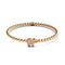 Sanctuaire | Or rose 18 carats | Bracelet à breloques éléphant en cristal