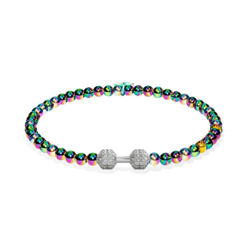 Pump | Unicorn Silver | Crystal Fitness Bracelet