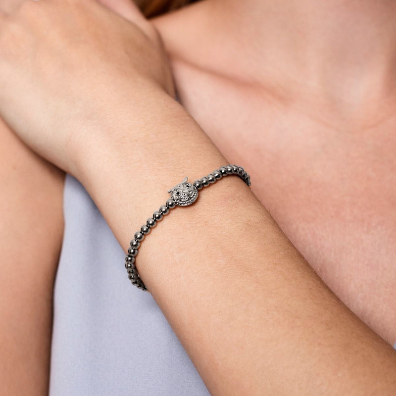 Sagesse | Argent | Hibou de cristal