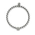 patte | Argent | Impression de chiot en cristal