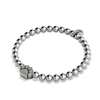 patte | Argent | Impression de chiot en cristal