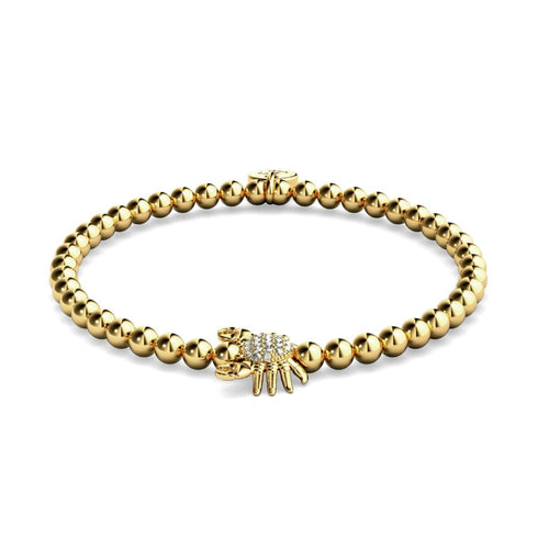 Tropique du Cancer | Or 18 carats | Crabe de mer de cristal