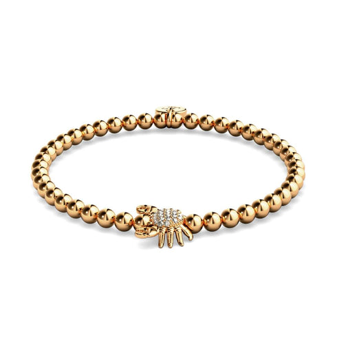Tropique du Cancer | Or rose 18 carats | Crabe de mer de cristal
