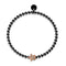 Tortue | Bronze à canon et or rose 18 carats | Bracelet tortue de mer en cristal