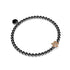 Tortue | Bronze à canon et or rose 18 carats | Bracelet tortue de mer en cristal