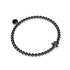 Tortuga | Onyx Steel | Crystal Sea Turtle Bracelet