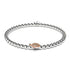 Tortue | Argent et or rose 18 carats | Bracelet tortue de mer en cristal
