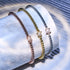 Tortue | Argent et or rose 18 carats | Bracelet tortue de mer en cristal