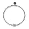 Tortue | Argent | Bracelet tortue de mer en cristal