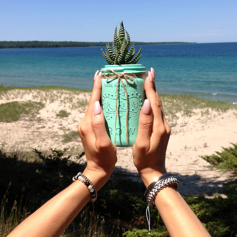 Tortue | Argent | Bracelet tortue de mer en cristal