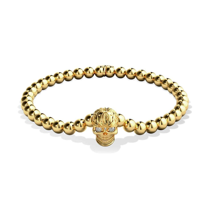 Calavéra | Or 18 carats | Crâne de cristal