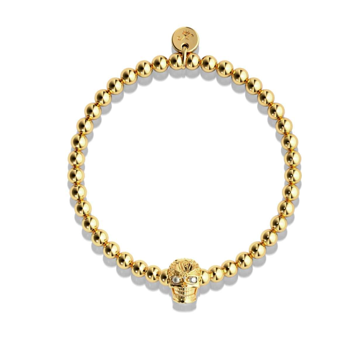Calavéra | Or 18 carats | Crâne de cristal