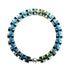 Bleu Emeraude | Liens Monroe | Bracelet sablier