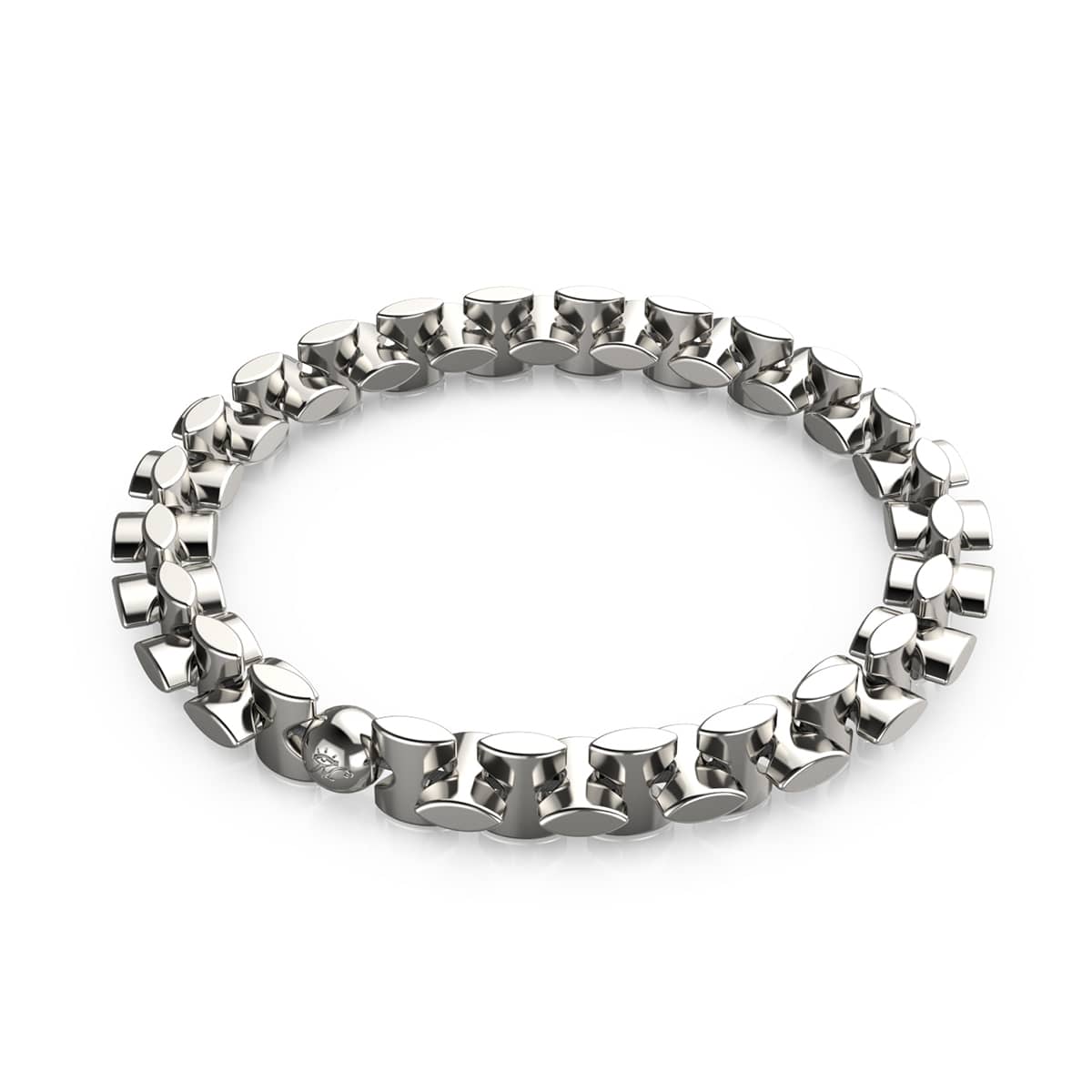 Chrome classique | Liens Monroe | Bracelet sablier