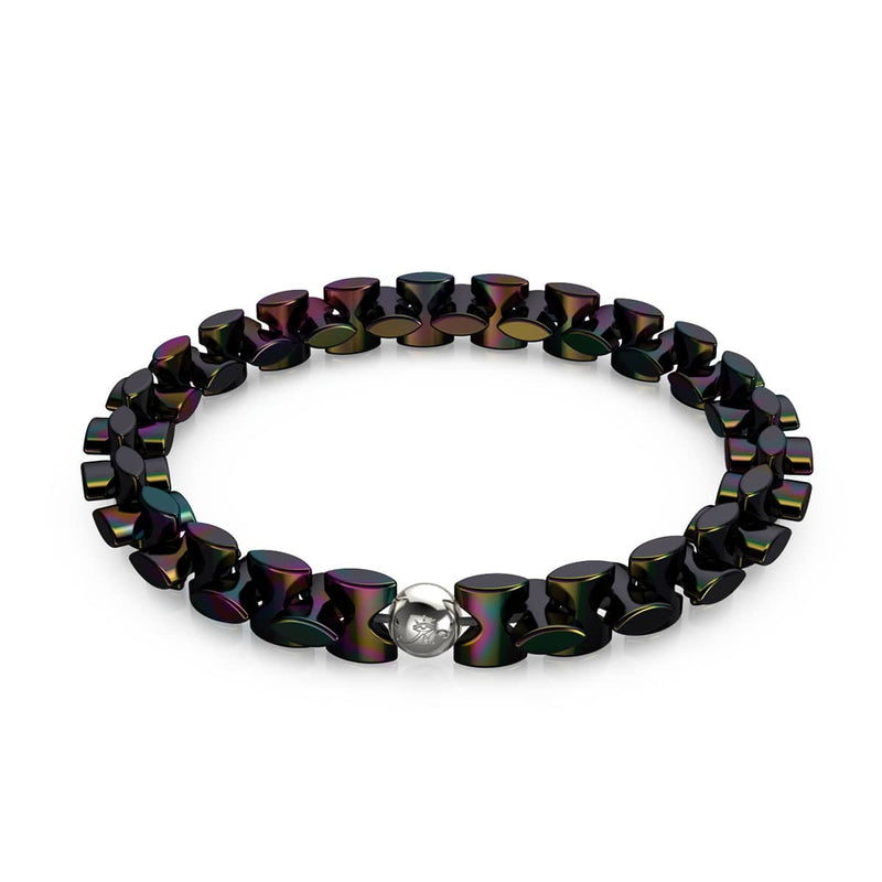 Arc-en-ciel de minuit | Liens Monroe | Bracelet sablier