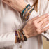 Licorne Argent | Liens Monroe | Bracelet sablier